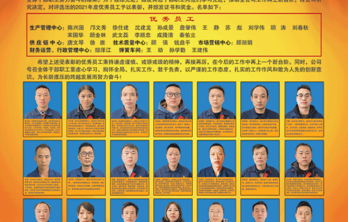 28圈隆重召开2021年度优秀员工表彰大会